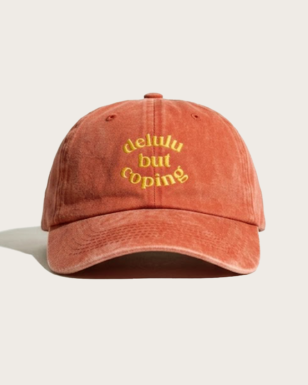 Delulu But Coping (Peach)